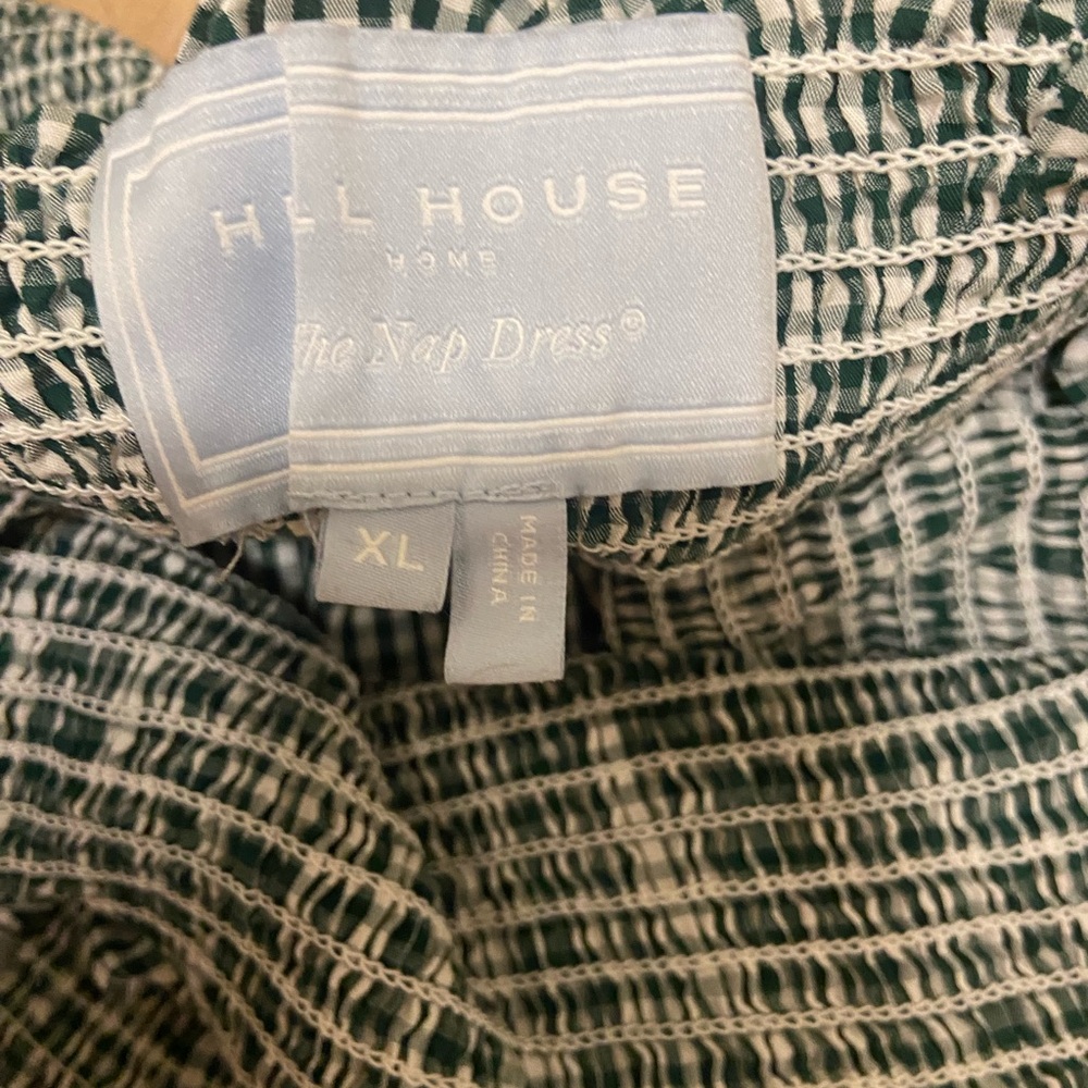 Hill House Blue Checkered Midi Dress - Picture 5 of 6
